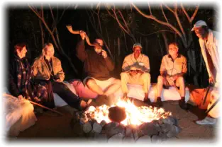 Nsele Safaris and Lodge Boma near Orpen Gate